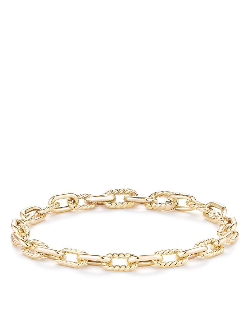 Womens DY Madison Chain Bracelet in 18K Yellow Gold Product Image