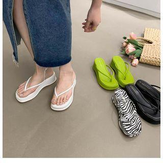 Platform Flip Flops Product Image