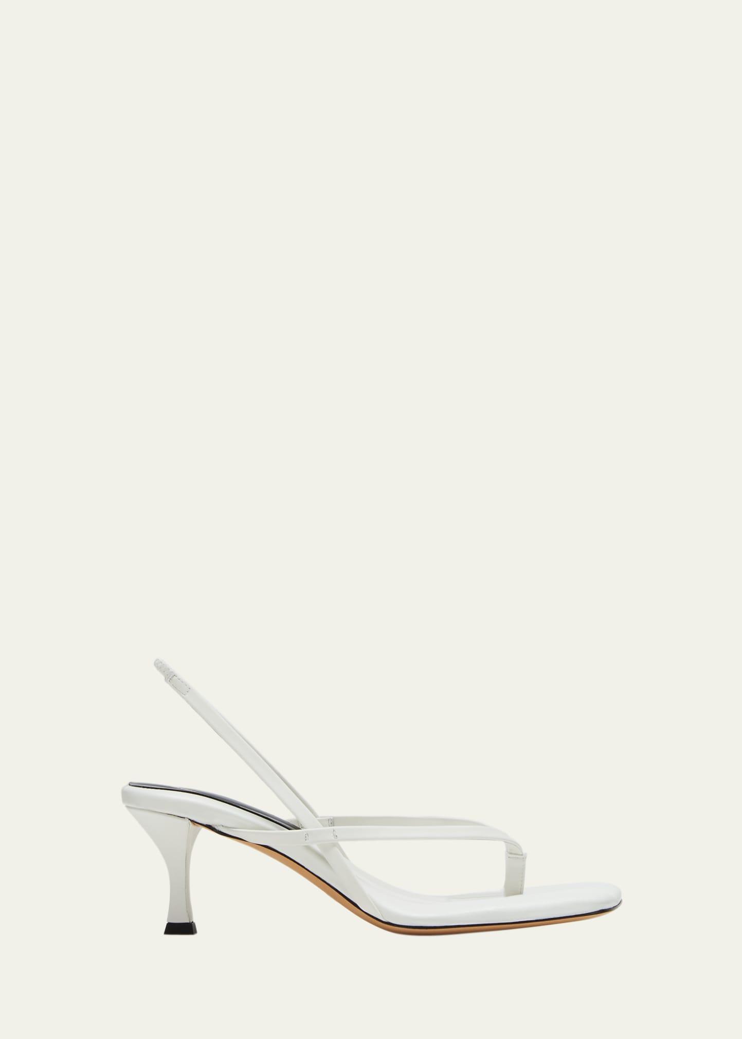 Proenza Schouler Womens Square Toe Thong Sandals Product Image