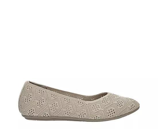 Skechers Womens Cleo 2.0 Knitty Witty Flat Flats Shoes Product Image