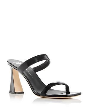 Giuseppe Zanotti Womens Vanilla High Heel Slide Sandals Product Image