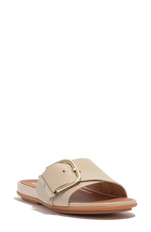 FitFlop Womens Gracie Maxi-Buckle Slide Sandals Product Image