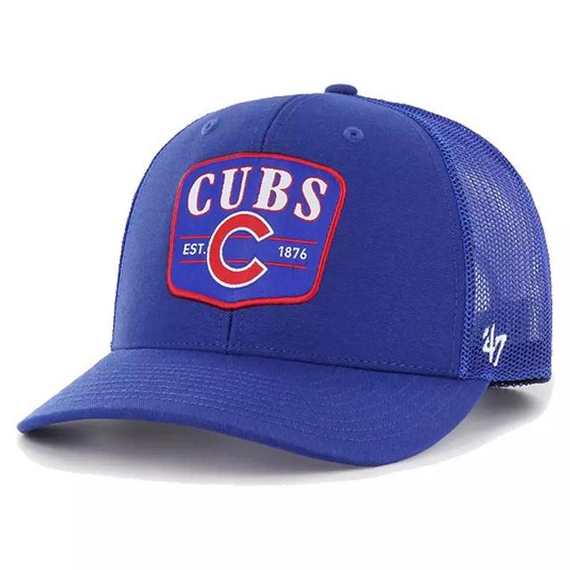 Mens 47 Royal Chicago Cubs Squad Trucker Adjustable Hat Product Image