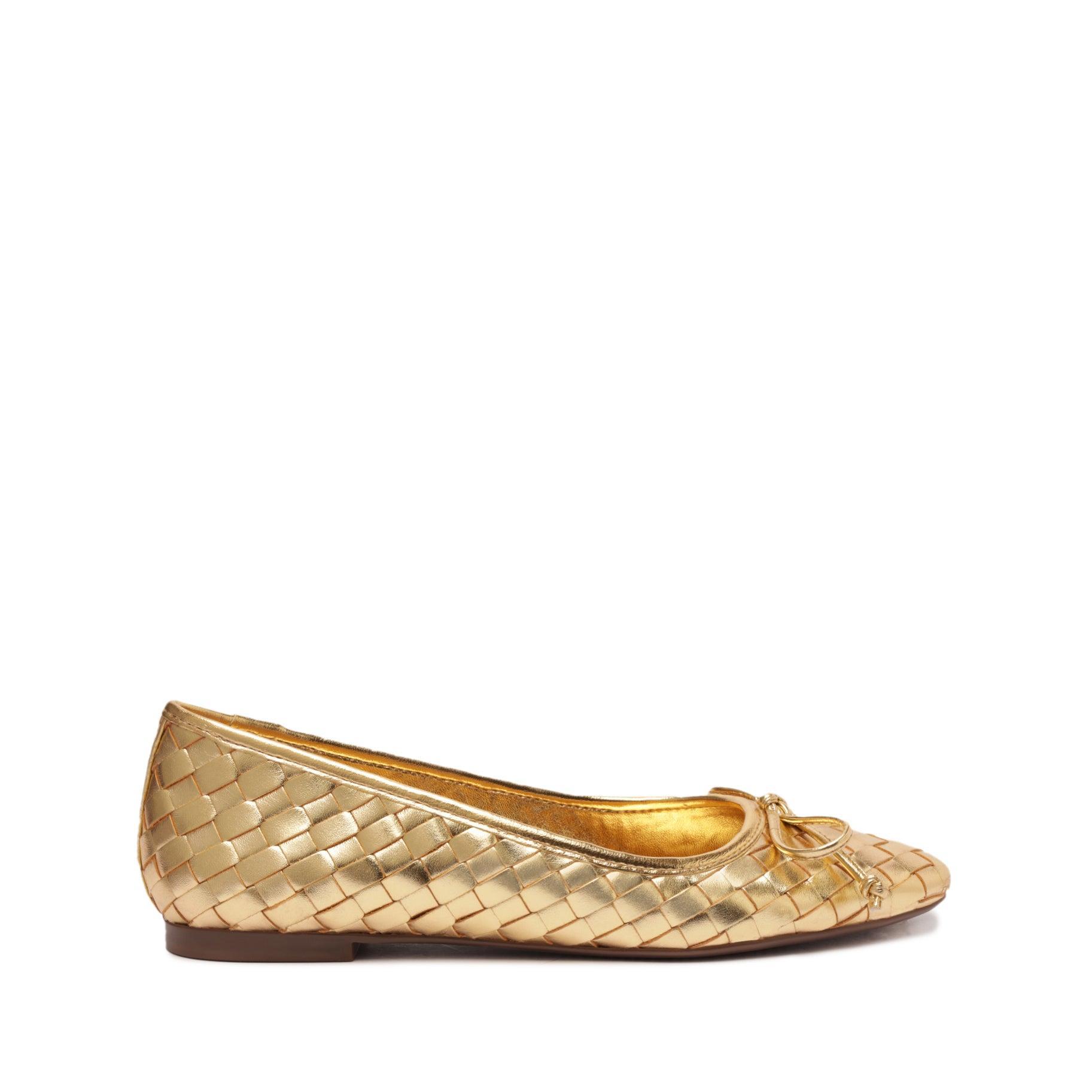 Schutz Womens Arissa Woven Slip On Flats Product Image