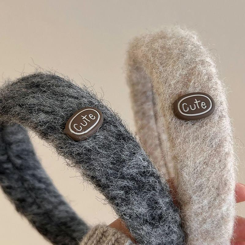 Plain Furry Headband Product Image