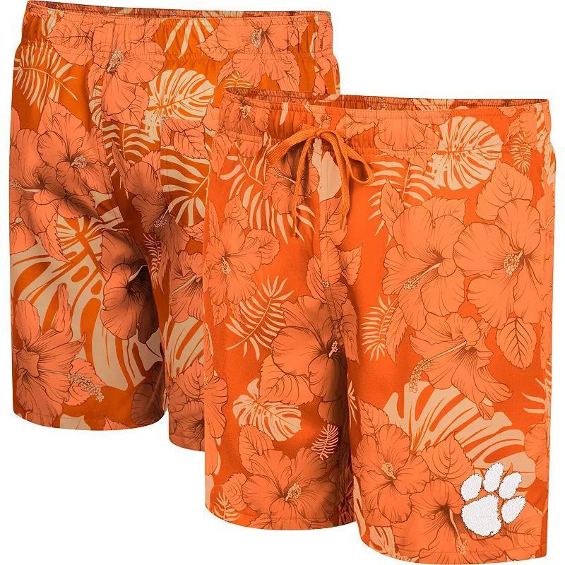 Mens Colosseum Clemson Tigers The Dude Swim Shorts Product Image