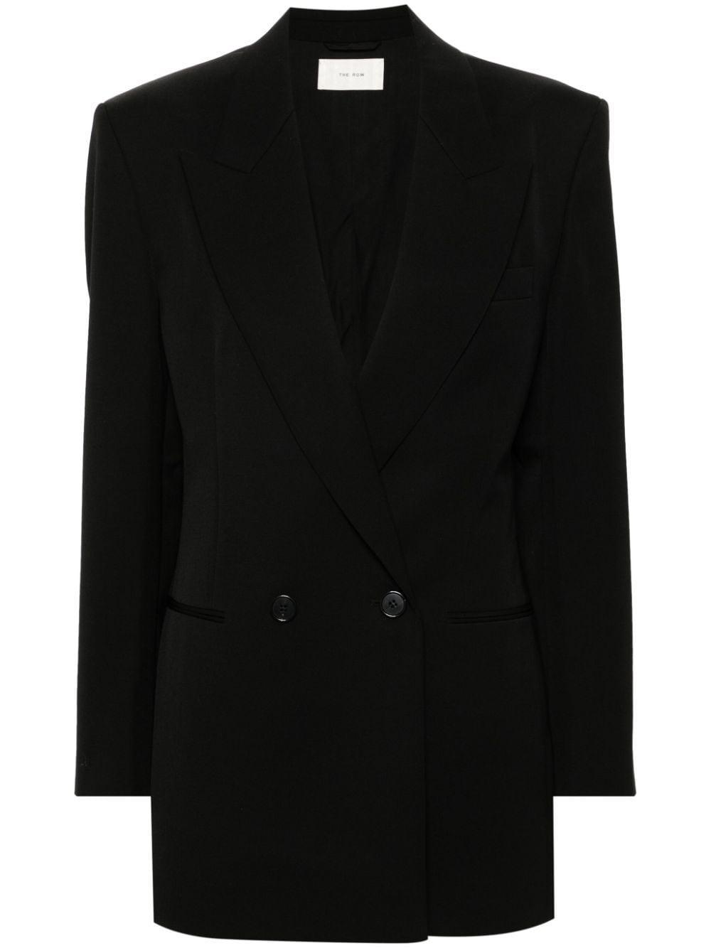 THE ROW Diomede Wool Blazer In Black Product Image