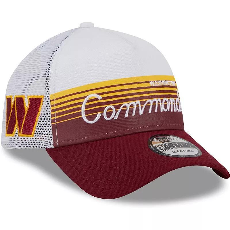 Mens New Era Burgundy Washington Commanders Horizon 9FORTY Snapback Hat Product Image