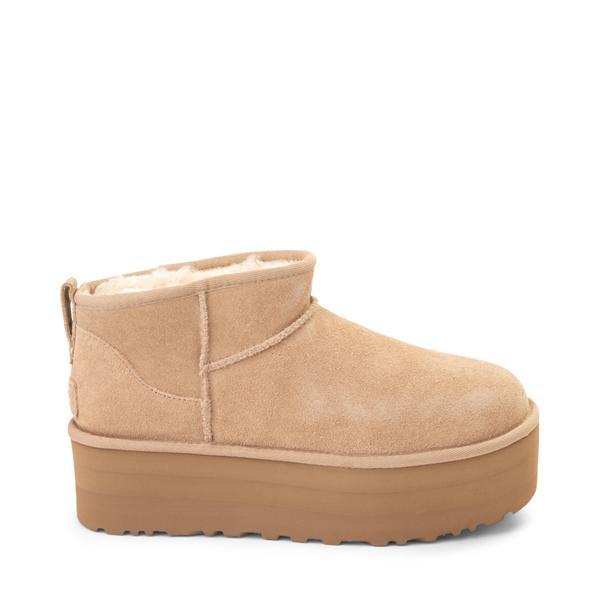 UGG Womens UGG Ultra Mini Platform - Womens Shoes Beige/Beige Product Image