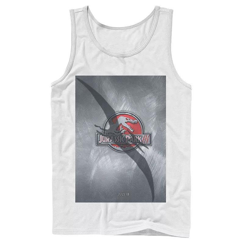 Mens Jurassic Park 3 Movie Poster Pterodactyl Tank Top Product Image