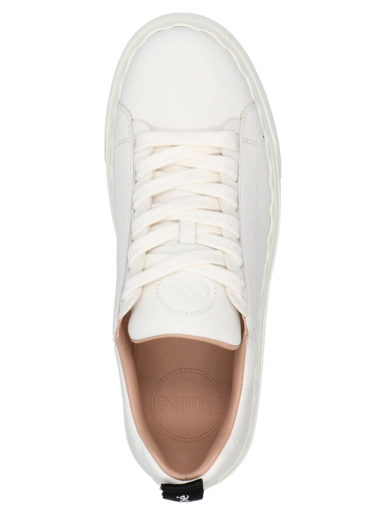 Lauren Leather Sneaker In Brown Product Image