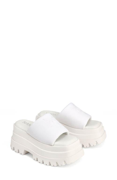 NAKED WOLFE Delicious Platform Slide Sandal Product Image