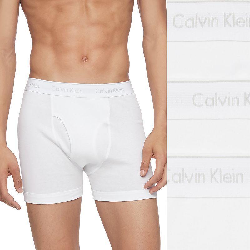 Mens Calvin Klein 3-Pack Cotton Classics Boxer Briefs Product Image