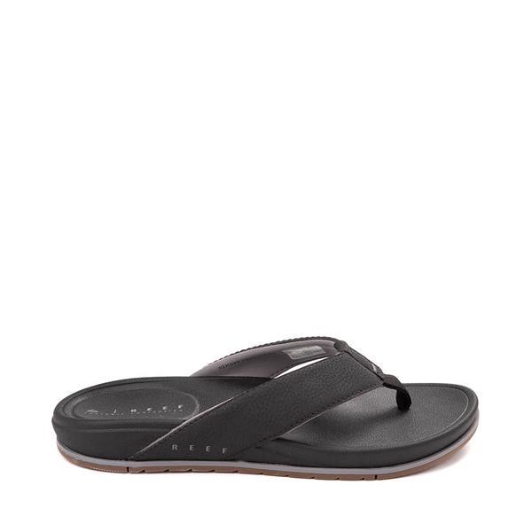 Mens Reef Cushion Bonzer Sandal - Black / Gum Product Image