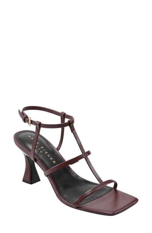 Marc Fisher Ltd. Womens Dennie Square Toe Strappy Mid Heel Sandals Product Image