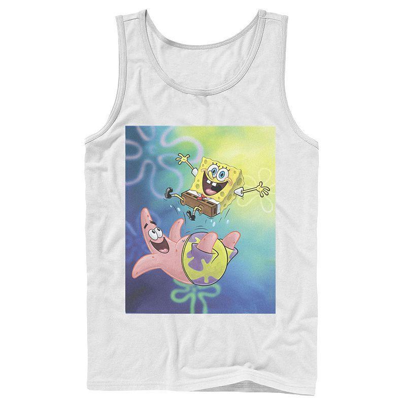 Mens Nickelodeon Spongebob Squarepants Patricks Star Best Buddies Graphic Tank Top Product Image