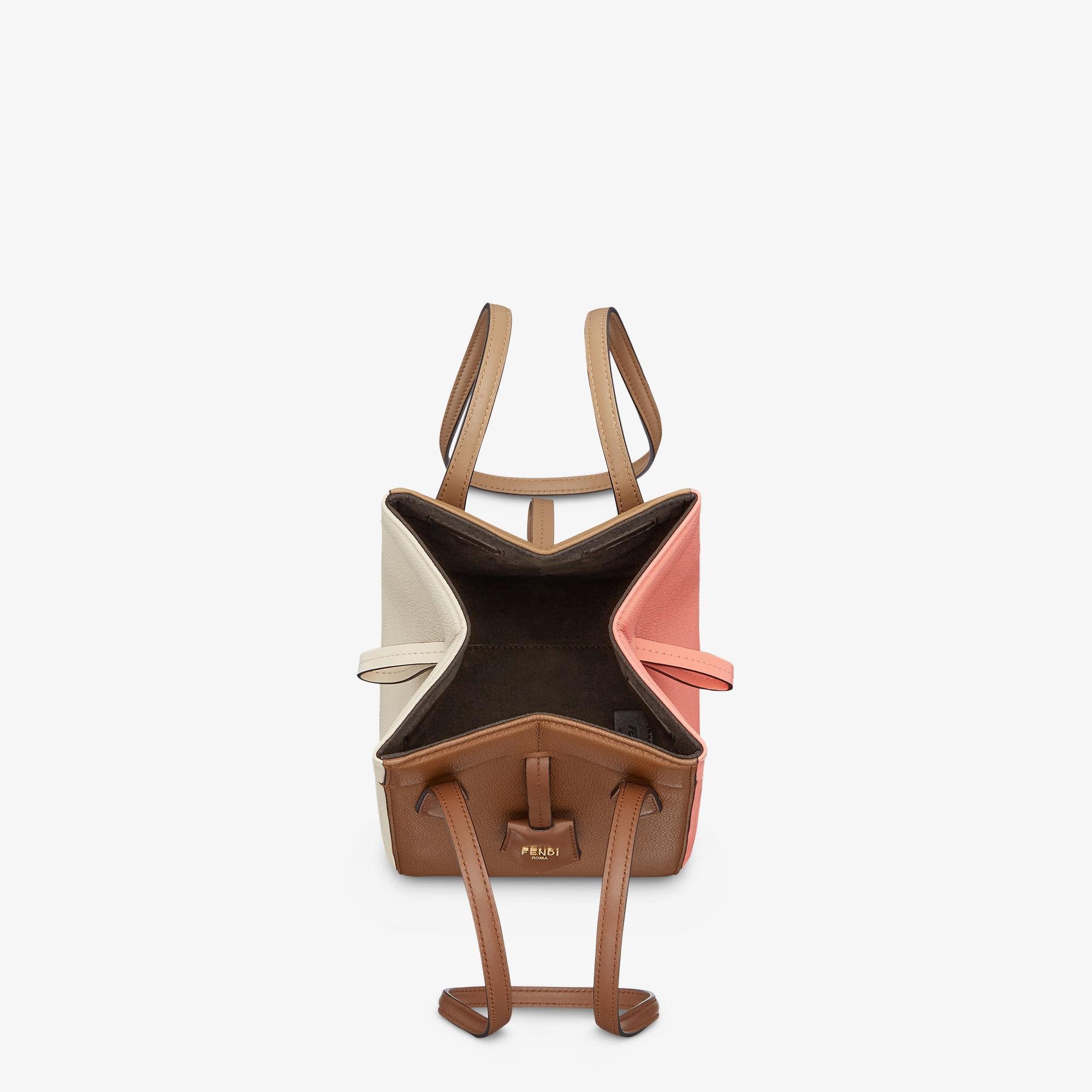 Fendi Origami MiniMulticolor leather mini bag that can be transformed Product Image