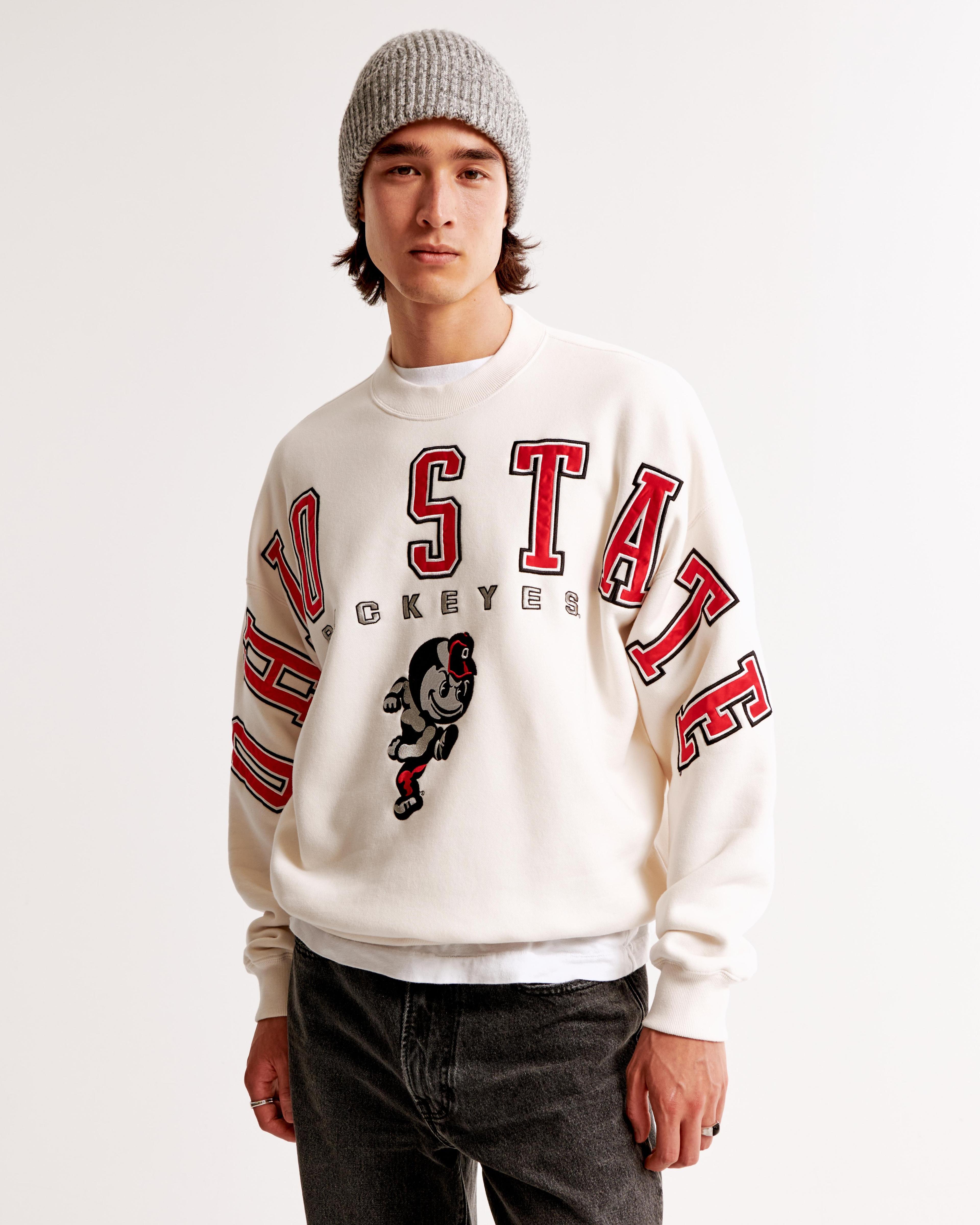 The Ohio State University Graphic Crew Sweatshirt Product Image