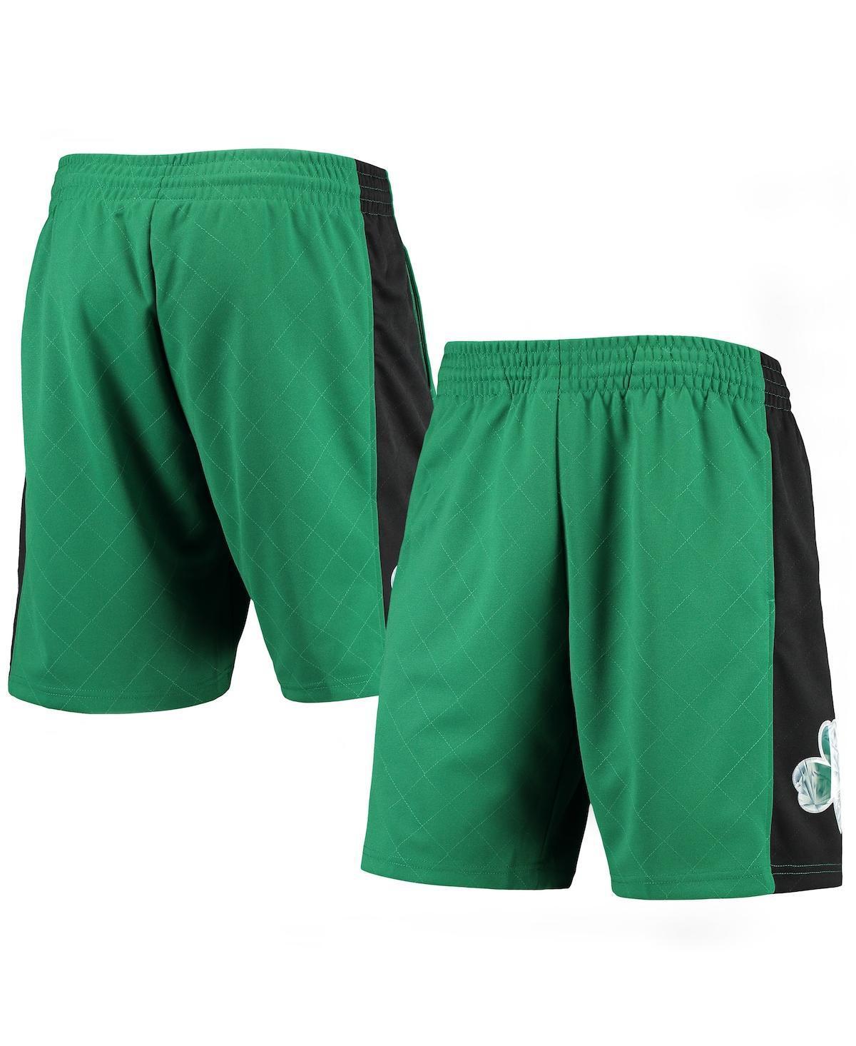 Mens Mitchell & Ness Kelly Green Boston Celtics 2007 Hardwood Classics 75th Anniversary Swingman Shorts Product Image