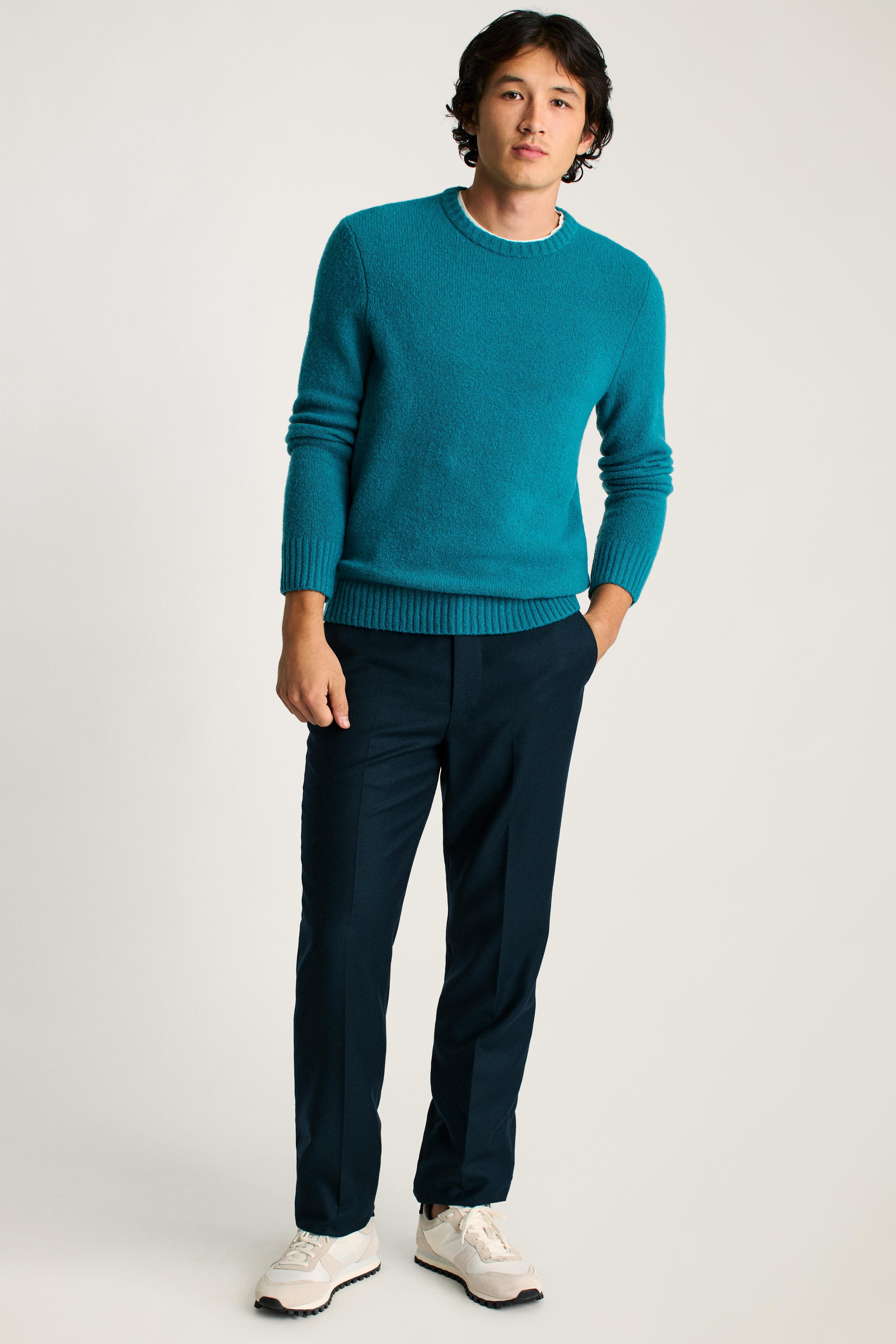 Boucle Crew Neck Sweater Product Image