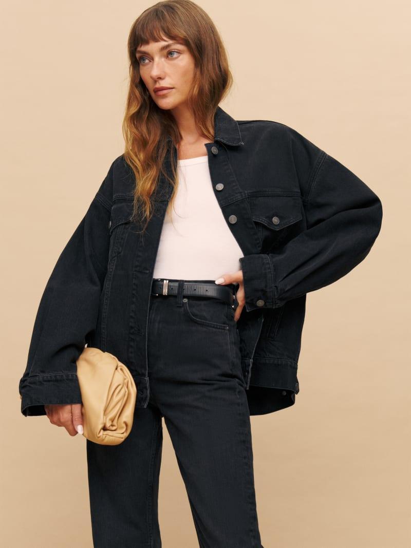 Brooks Oversized Denim Jacket Product Image