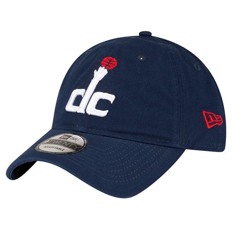 Mens New Era Navy Washington Wizards Team 2.0 9TWENTY Adjustable Hat, Wiz Blue Product Image