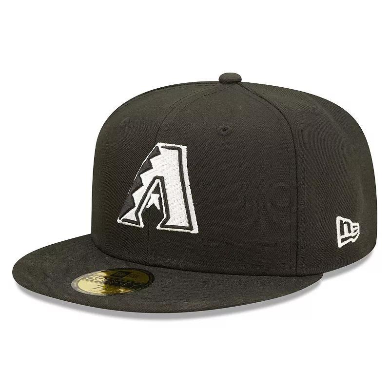 Mens New Era Arizona Diamondbacks Team Logo 59FIFTY Fitted Hat Product Image