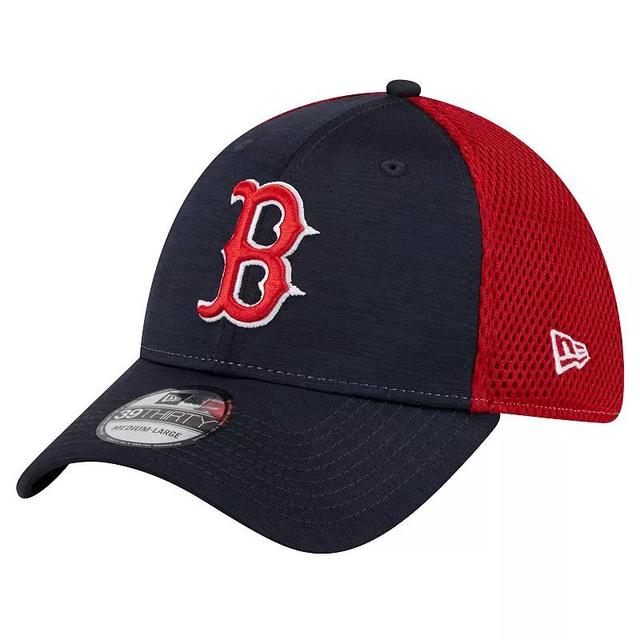 Mens New Era Boston Red Sox Neo 39THIRTY Flex Hat Blue Product Image