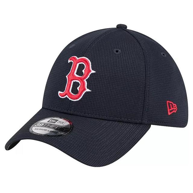 Mens New Era Boston Red Sox Active Pivot 39THIRTY Flex Hat Blue Product Image