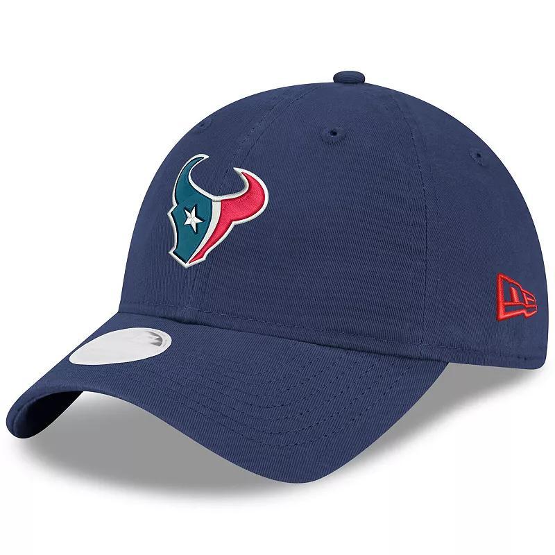 Womens New Era Houston Texans Core Classic 9TWENTY Adjustable Hat, Blue Product Image