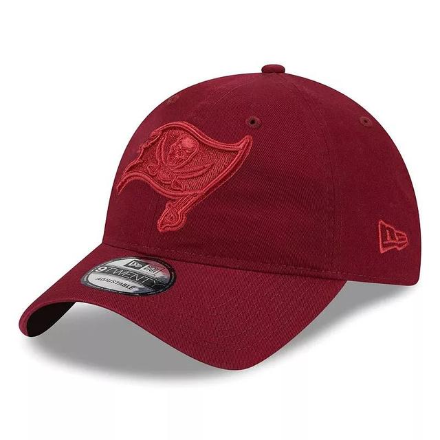 Mens New Era Cardinal Tampa Bay Buccaneers Color Pack 9TWENTY Adjustable Hat Product Image