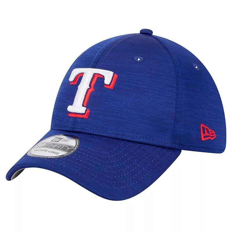 Mens New Era Royal Texas Rangers Tech 39THIRTY Flex Hat Product Image