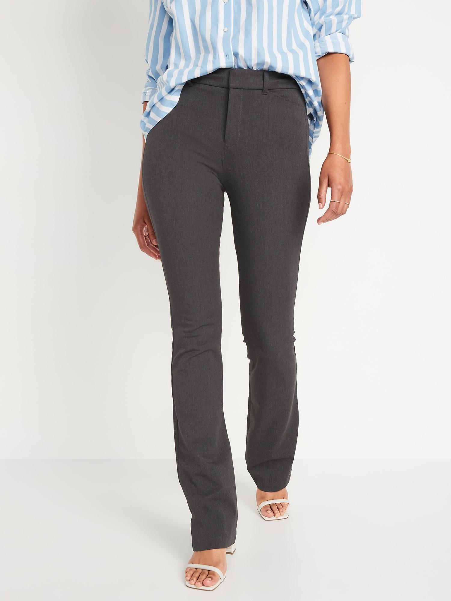 High-Waisted Pixie Flare Pants Product Image