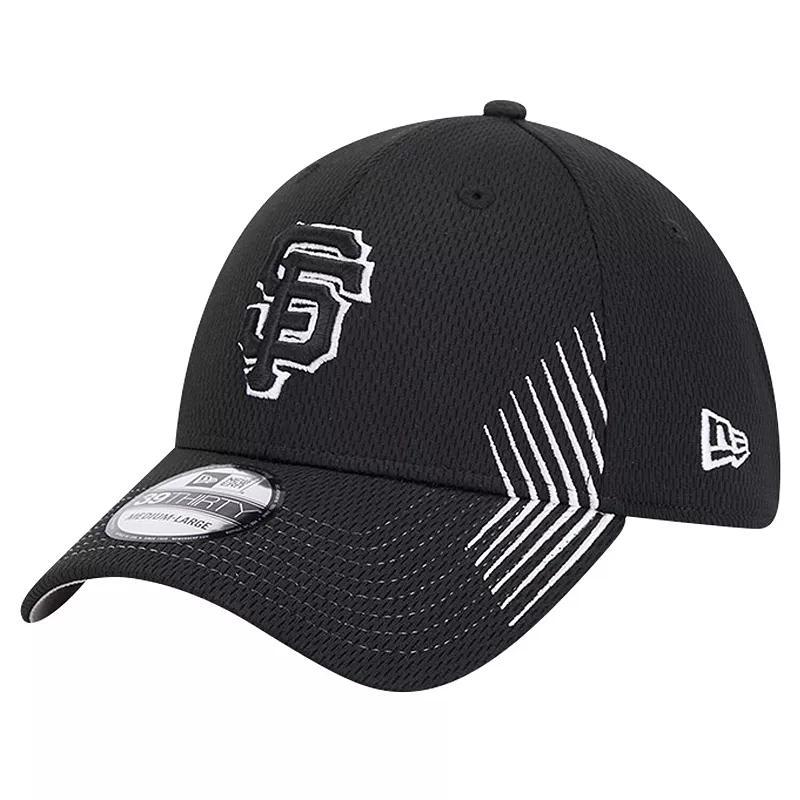 Mens New Era San Francisco Giants Active Dash Mark 39THIRTY Flex Hat Product Image