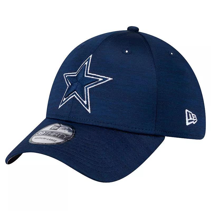 Mens New Era Dallas Cowboys Active Tech 39THIRTY Flex Hat Blue Product Image