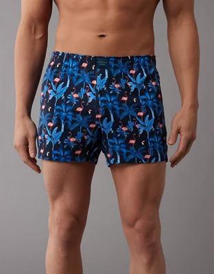 AEO Men's Tropical Slim Knit Ultra Soft Boxer Short Product Image