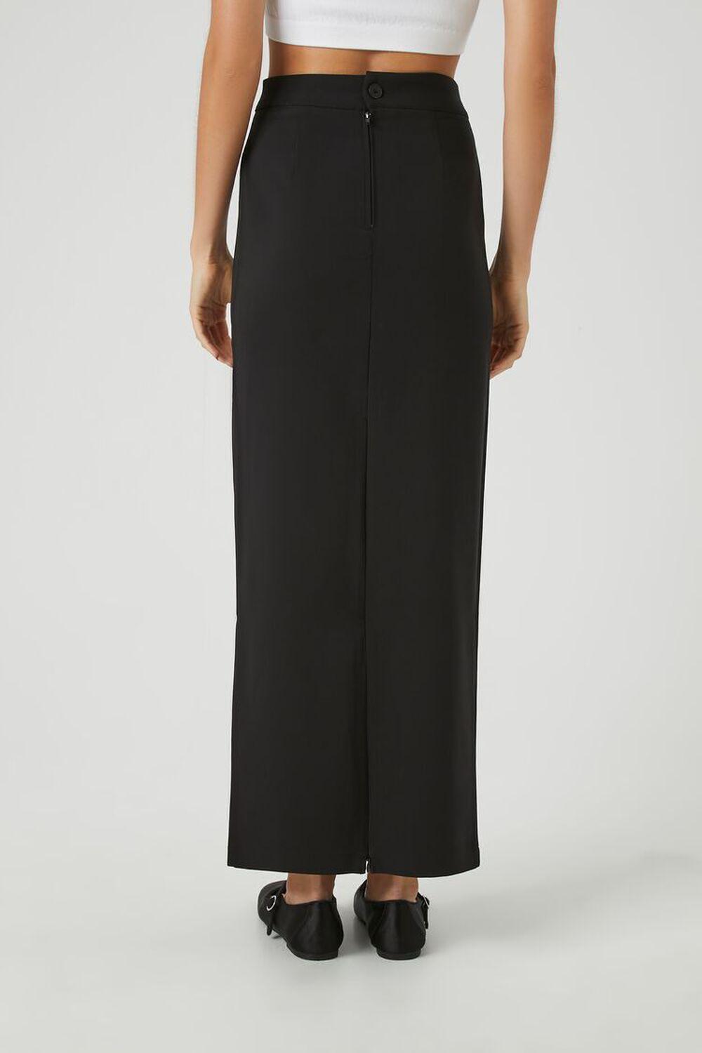 Zip-Slit Maxi Skirt | Forever 21 Product Image