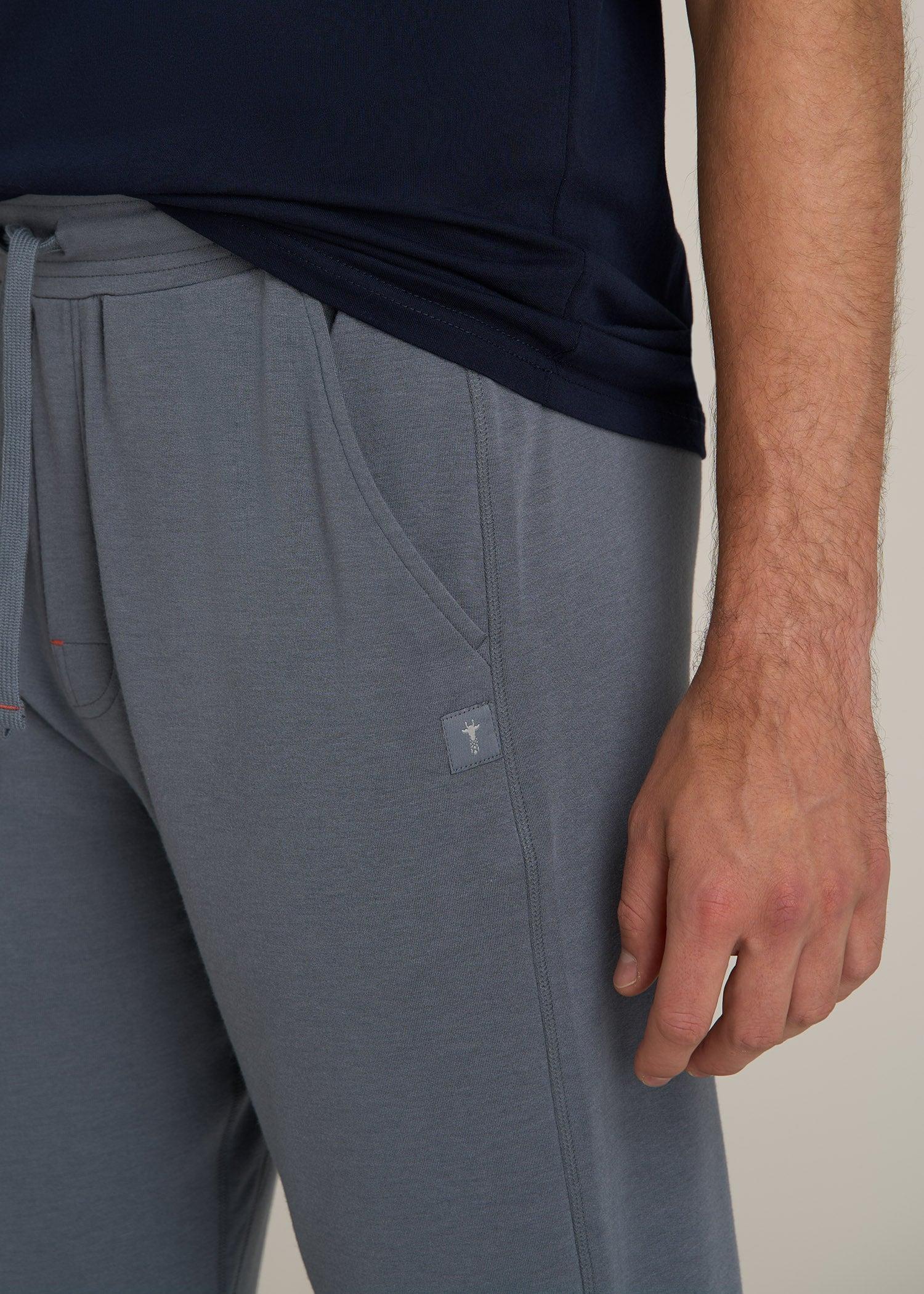 Sleep Jogger for Tall Men in Smoky Blue Male Product Image