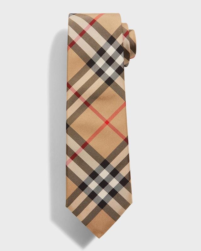 burberry Manston Check Silk Tie Product Image