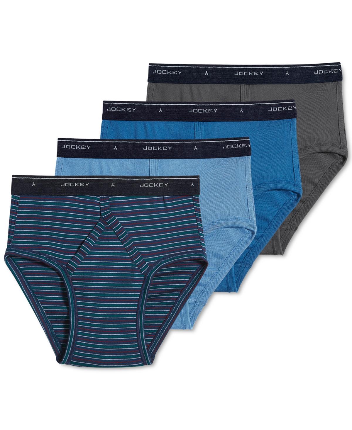 Mens Classic Low-Rise Briefs, Pack of 4 Product Image