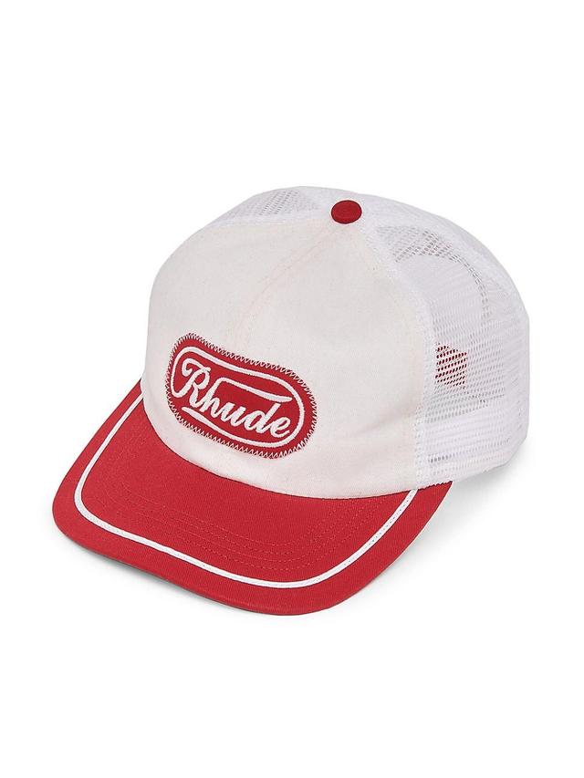 Mens Logo Patch Trucker Hat Product Image