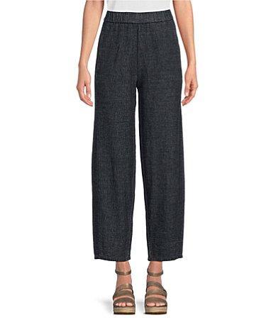 Cropped Straight-Leg Pants Product Image