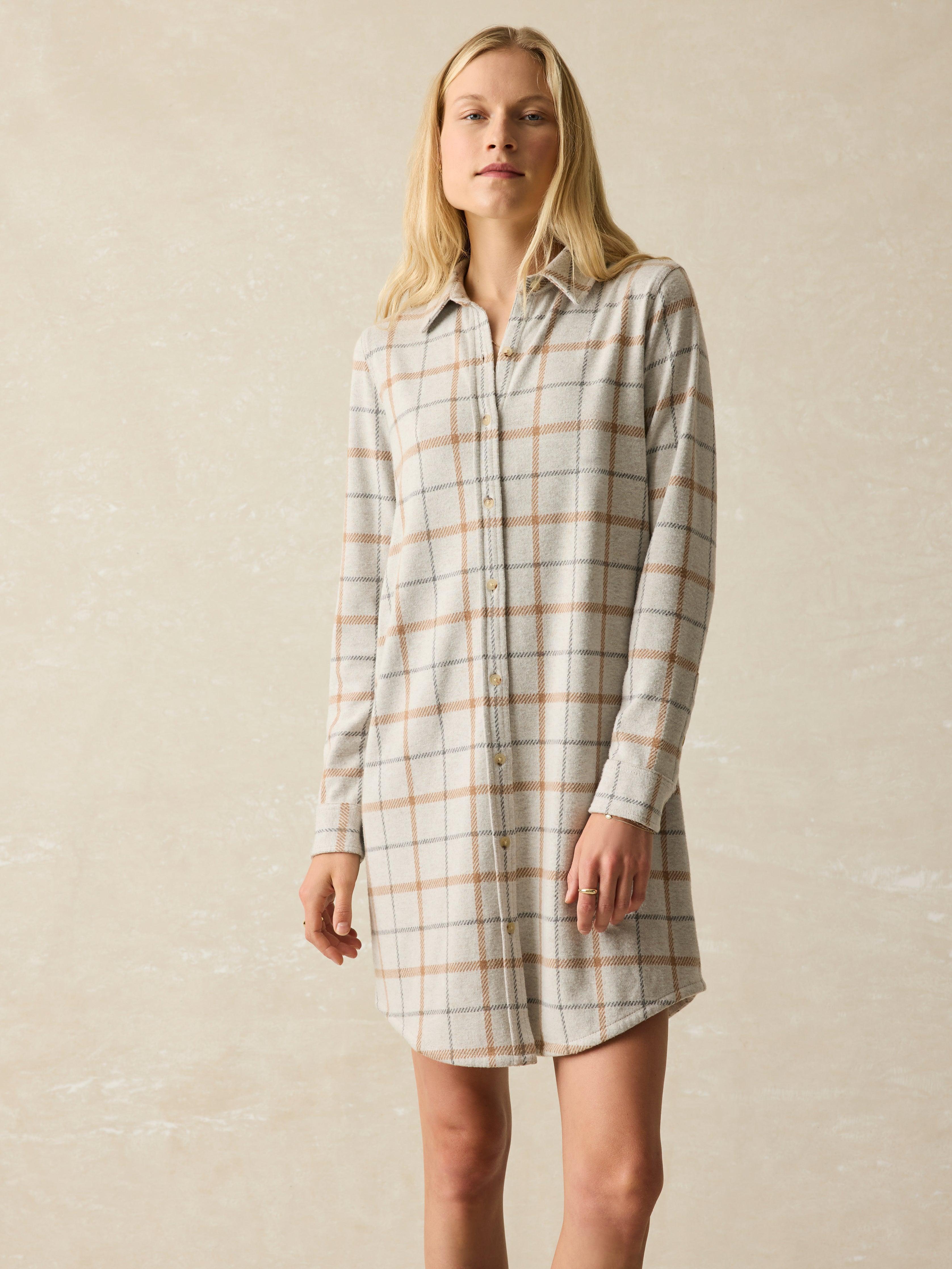 Legend™ Sweater Dress - Open Tundra Windowpane Female Product Image