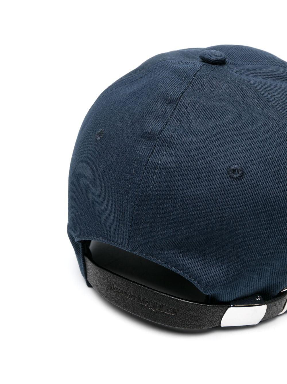 Hat With Logo In Navy Blue Product Image