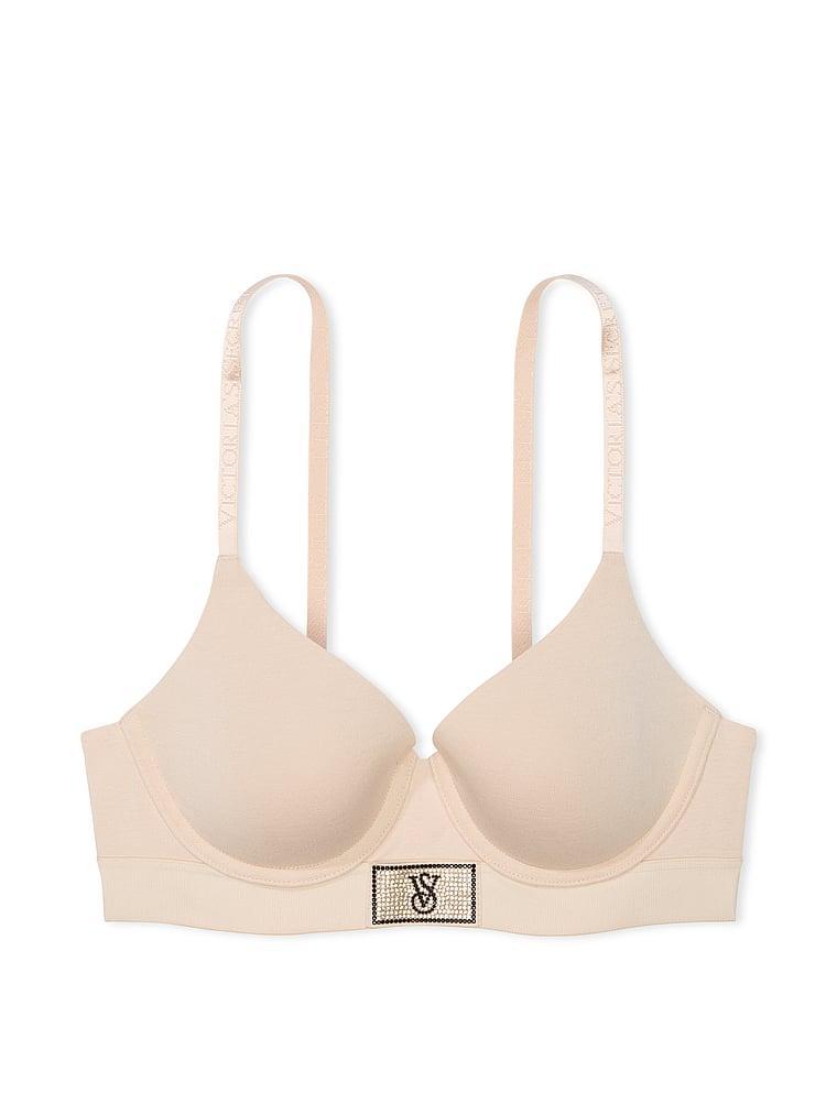 Shine Patch Lightly Lined Demi Bra Product Image