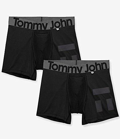 Tommy John 360 Sport Hammock Pouch 4 Boxer Brief 2-Pack (Turbulence/Dress Blues) Men's Underwear Product Image