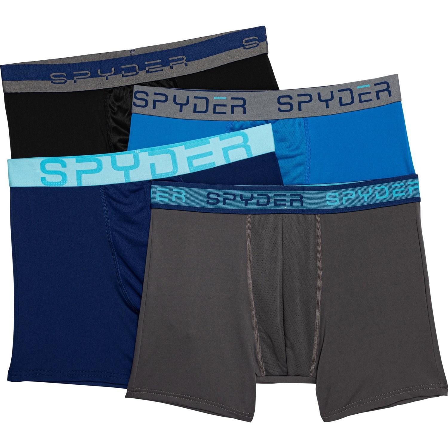 Spyder Performance Front Mesh Boxer Briefs - 4-Pack Product Image