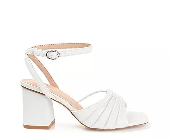 Journee Collection Womens Shillo Block Heel Sandals Product Image