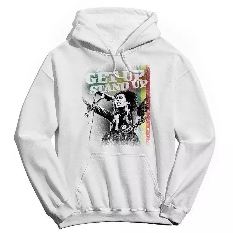 Mens Bob Marley Get Up Stand Up Hoodie Product Image