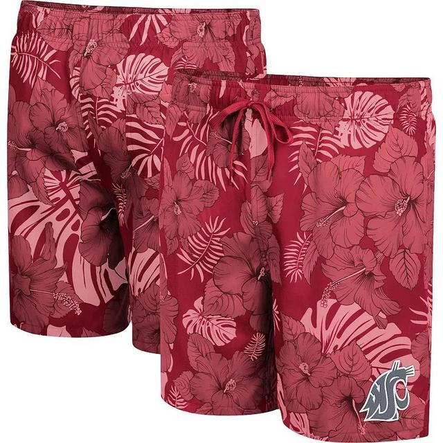 Mens Colosseum Cardinal Iowa State Cyclones The Dude Swim Shorts Product Image